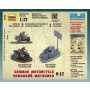 Wargames (WWII) military 6142 - German Motorcycle R-12 (1:72)