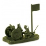 Wargames (WWII) military 6145 - Soviet 76-mm Gun (1:72)