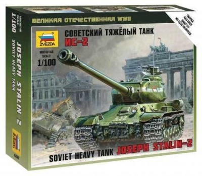 Wargames (WWII) tank 6201 - IS-2 Stalin (1:100)