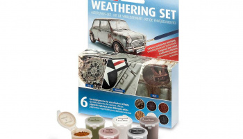 Weathering Set - sada pigmentů (6 druhů) - Revell