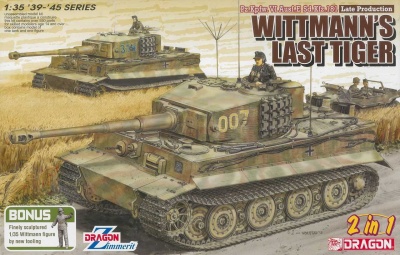 WHITMANN'S LAST TIGER (1:35) Model Kit 6800 - Dragon