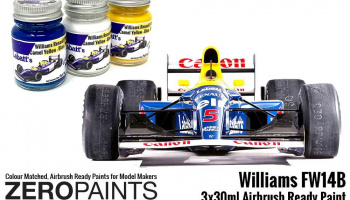 Williams FW14B Paint Set 3x30ml - Zero Paints