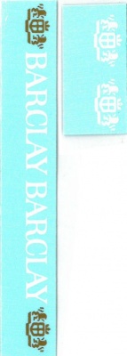 Williams FW11B Supplementary Decal (Barclay) 1/12 - MSM Creation