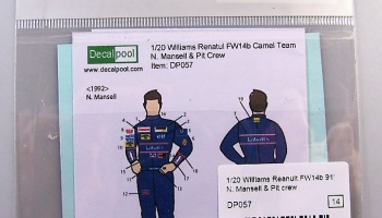 Williams FW14B N.Mansell Rider - Decalpool