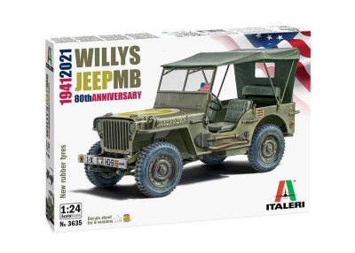 Willys Jeep MB (1:24) - Italeri