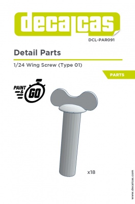 Wing Screw - Type 1 1/24 - Decalcas