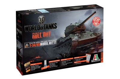 World of Tanks 36509 - T-34/85 (1:35) - Italeri