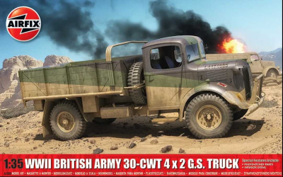 WWII British Army 30-cwt 4x2 GS Truck (1:35) -Airfix