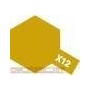 X-12  Gold Leaf Acrylic Paint Mini X12 - Tamiya