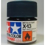 X-13 Metallic Blue Acrylic Paint Mini X13 - Tamiya