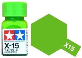 X-15 Light Green Enamel Paint X15 - Tamiya