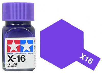 X-16 Purple Enamel Paint X16 - Tamiya