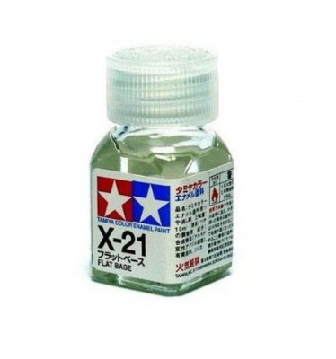 X-21 Flat Base Enamel Paint X21 - Tamiya