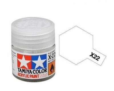 X-22 Clear Acrylic Paint Mini X22 - Tamiya