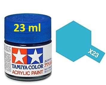 X-23 Clear Blue Acrylic Paint 23ml X23 - Tamiya