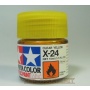 X-24 Clear Yellow Acrylic Paint Mini X24 - Tamiya