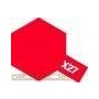 X-27 Clear Red Acrylic Paint Mini X27 - Tamiya