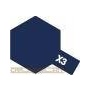 X-3  Royal Blue Acrylic Paint Mini X3 - Tamiya