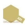 X-31 Titanium Gold Acrylic Paint Mini X31 - Tamiya