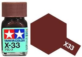 X-33 Bronze Enamel Paint X33 - Tamiya