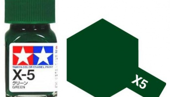 X-5 Green Enamel Paint X5 - Tamiya