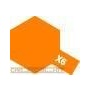 X-6 Orange Acrylic Paint Mini X6 - Tamiya