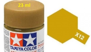 X-12 Gold Leaf 23ml X12 - Tamiya