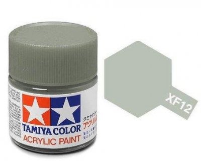XF-12  J.N. Grey Acrylic Paint Mini XF12 - Tamiya