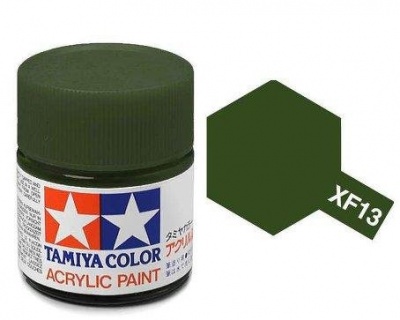 XF-13  J.A. Green Acrylic Paint Mini XF13 - Tamiya