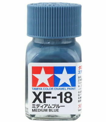 XF-18 Medium Blue Enamel Paint XF18 - Tamiya