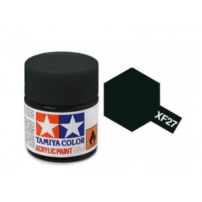 XF-27  Black Green Acrylic Paint Mini XF27 - Tamiya