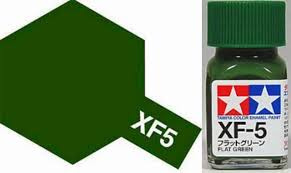 XF-5 Flat Green Enamel Paint XF5 - Tamiya
