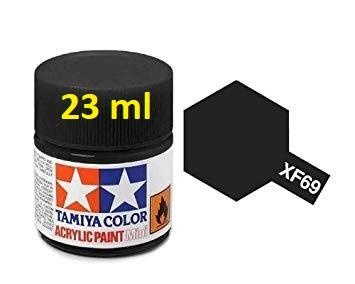 XF-69 NATO Black Acrylic Paint 23ml XF69 - Tamiya