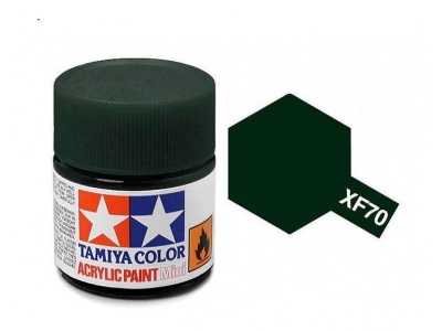 XF-70  Dark Green 2 Acrylic Paint Mini XF70 - Tamiya