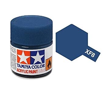 XF-8  Flat Blue Acrylic Paint Mini XF8 - Tamiya