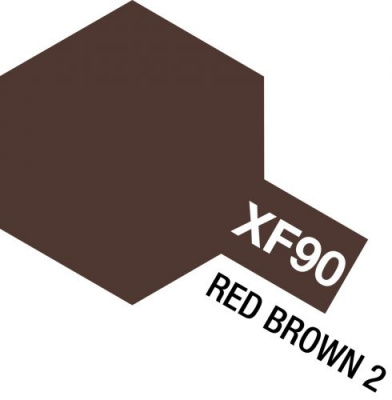 XF-90 Red Brown 2 Acrylic Paint Mini XF90 - Tamiya