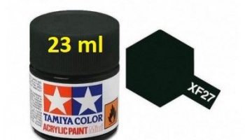 XF-27 Black Green Acrylic Paint 23ml XF27 - Tamiya