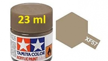 XF-57 Buff Acrylic Paint 23ml XF57 - Tamiya