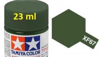 XF-67 NATO Green Acrylic Paint 23ml XF67 - Tamiya