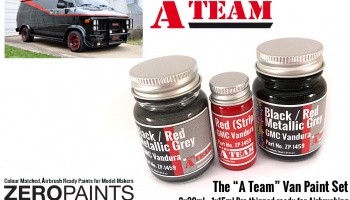 The A Team Paint Set 2x30ml, 1x15ml - Zero Paints