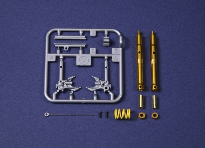 YAMAHA YZR-M1'05 FRONT FORK SET - Tamiya