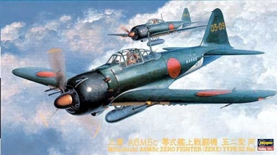 Zero Fighter Type 52 HEI (1:48) - Hasegawa