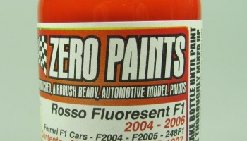 Ferrari - Rosso Fluoresent F1 2004-2006 - Zero Paints