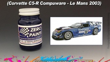 Corvette C5-R Le Mans Xenon Blue 2003 - Zero Paints