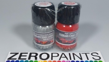 Ferrari - F1 2007- 2008 Rosso Formula 1 2x30ml - Zero Paints