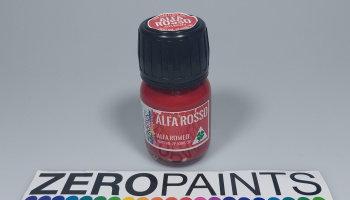 Alfa Romeo - Rosso (Red) Paint 30ml - Zero Paints