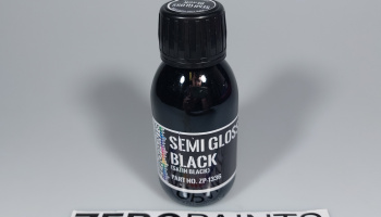 Semi-Gloss Black Paint 100ml - Zero Paints
