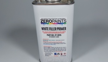 Airbrushing White Primer/Micro Filler (250ml) - Zero Paints