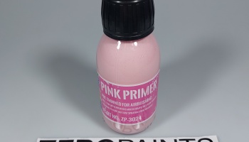 Pink Primer/Undercoat 100ml Airbrushing - Zero Paints