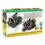 Zuendapp K800 Motorcycle w/sidecar (1:35) Model Kit military 3717 - Zvezda